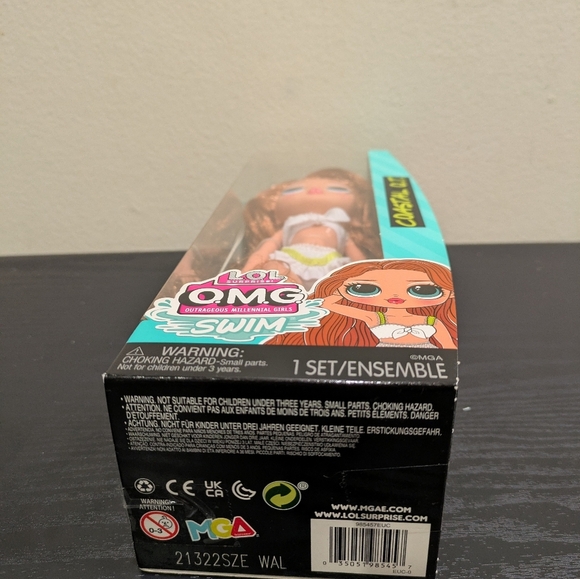 L.O.L. Surprise! Coastal Q.T. Doll with Brown Hair and Blue Eyes - Picture 7 of 9